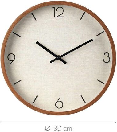 Home Styling Collection Zegar Ścienny Minimalistyczna Tarcza Ø 30cm (837362330) - zdjęcie 4