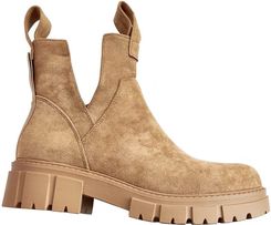 Botki damskie sztyblety 37 Camel