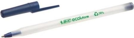 Bic Długopis Round Stic Ecolutions Niebieski 1Szt. /8932402/
