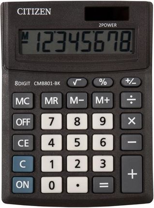 Citizen Kalkulator Biurowy Serii Business Line Cmb801-Bk Wysyłka 1-3 Dni (CMB801BK)