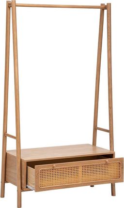 Atmosphera Wieszak Na Ubrania Z Szafką Na Buty Tiria Plecionka Wiedeńska 162cm (197710) - zdjęcie 3