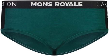 Bokserki Damskie Merino Mons Royale Sylvia Boyleg Logo