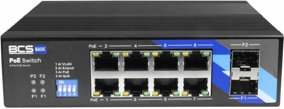 фото Комутатор Smart BCS B-ISP08G-2SFP 3