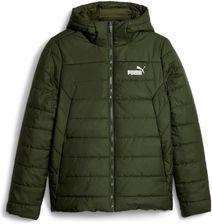 Kurtka z kapturem damska Puma ESS PADDED zielona 84894031
