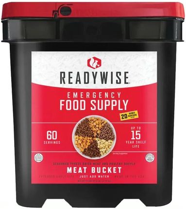 Żywność liofilizowana ReadyWise pakiet żywnościowy - 80 porcji mięso i ryż