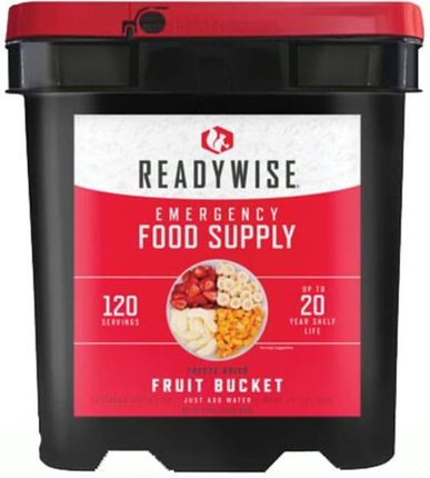 Żywność liofilizowana ReadyWise pakiet żywnościowy - 120 porcji owoce