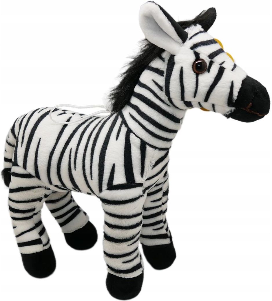 Stawscy Pluszowa Zebra Konik Maskotka Koń Pluszak 28Cm