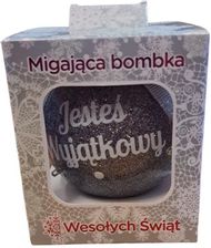 Zdjęcie Mcd Migająca Bombka Led Jesteś Wyjątkowy - Płock