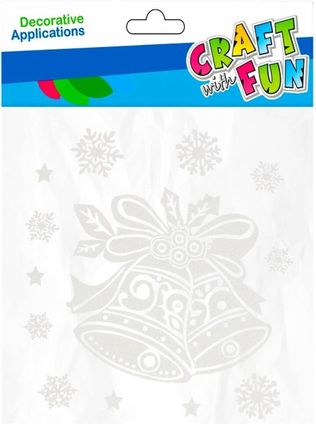 Craft With Fun Naklejki Na Szybę Boże Narodzenie Dzwonki 501426