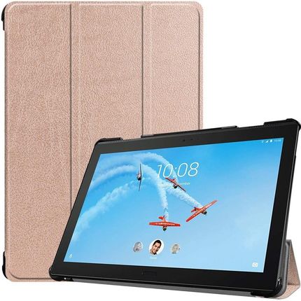 Bizon Etui Case Tab Croc Do Lenovo Yoga Smart Tab 10.1/Lenovo Yoga Tab 5 Różowozłote