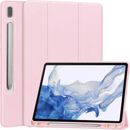 Bizon Etui Case Tab Lizard Do Samsung Galaxy Tab S9 Różowe