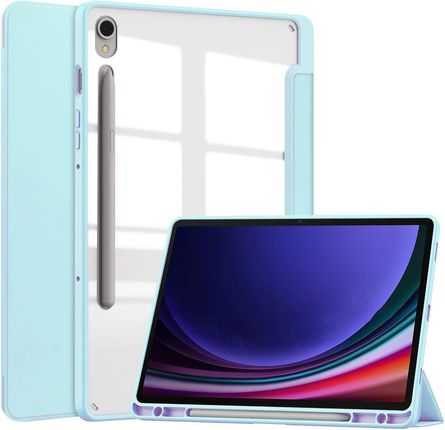 Bizon Etui Case Tab Clear Matt Do Samsung Galaxy Tab S9 Błękitne