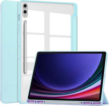 Bizon Etui Case Tab Clear Matt Do Samsung Galaxy Tab S9 Plus Błękitne