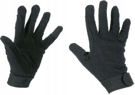 Rękawiczki Baumwolle Jersey Czarny Xs Covalliero