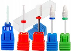 Zdjęcie Zestaw Frezów Ceramicznych 5Szt Akryl Hybryda Żel - Sępopol