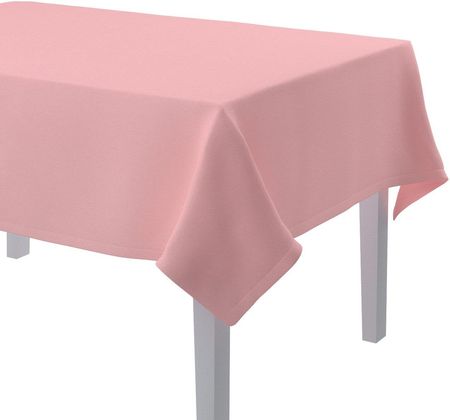 Dekoria Obrus Prostokątny Pudrowy Róż Loneta 130X210 Cm