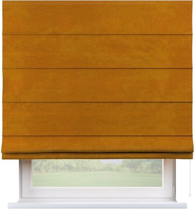 Dekoria Roleta Rzymska Capri Miodowy Velvet 100X170 Cm