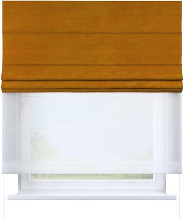 Dekoria Roleta Rzymska Duo Miodowy Velvet 120X170 Cm