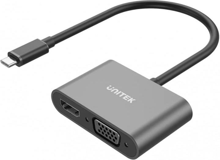 Unitek Adapter Usb Typ C Na Hdmi K Hz I Vga Fullhd V A Ceny I Opinie Na Ceneo Pl