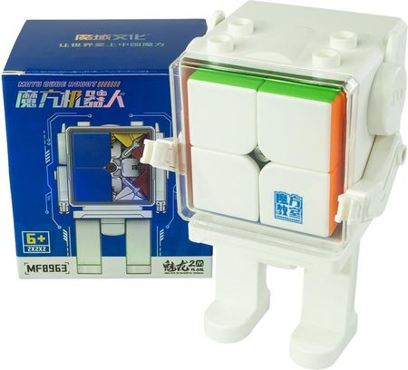 Mofangjiaoshi Kostka Logiczna Meilong 2x2 Magnetic Robot Box