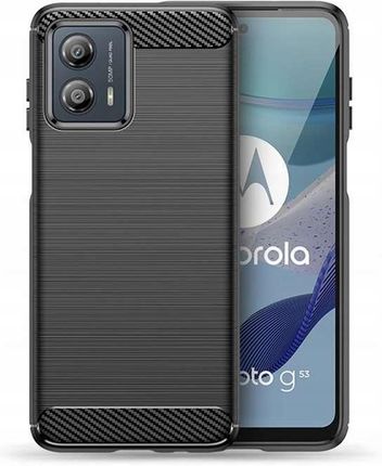Bestphone Etui Pancerne Karbon Do Motorola Moto G53 5G