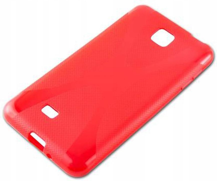 Cadorabo Custodia per LG Optimus G PRO in Lila Orchidea - Morbida Cover Protettiva Sottile di Silicone TPU con Bordo Protezione - Ultra Slim Case Antiurto Gel Back Bumper Guscio