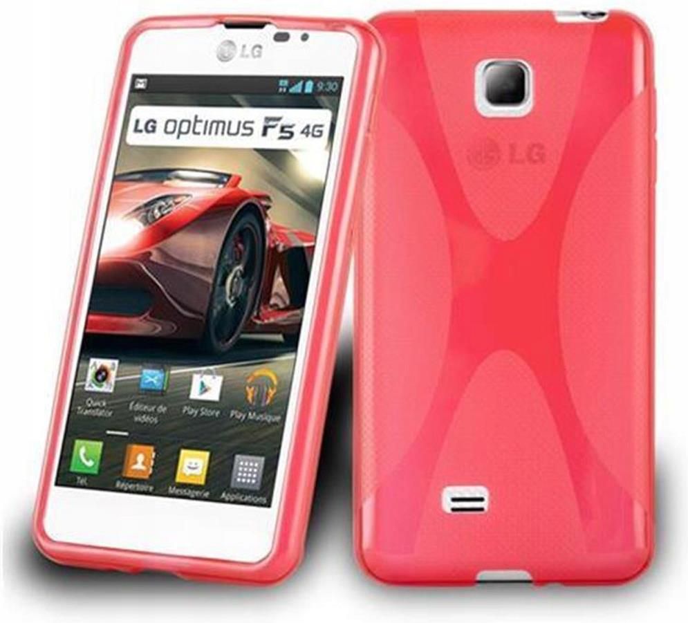 Cadorabo - Custodia Per Lg G5 In Frost Rosso - Morbida Cover Protettiva Sottile