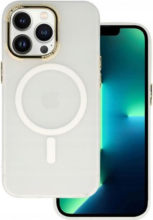 Toptel Magnetic Frosted Case Do Iphone 12 Pro Max Biały