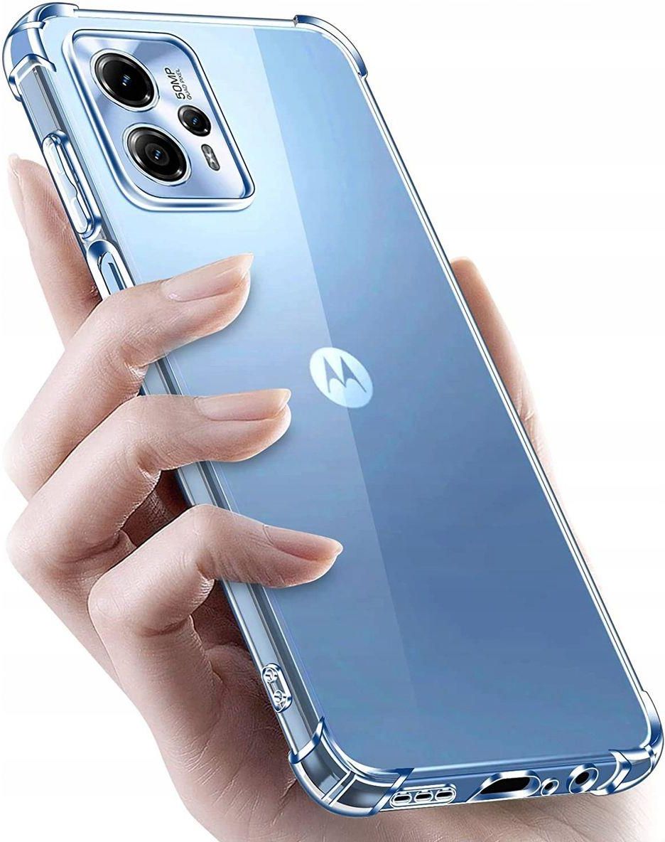 Sunrive Cover compatibile con Motorola Moto G13/G23, Custodia Case in molle Trasparente silicone Morbida Flessibile Antigraffio protettiva back custodie (X lupo