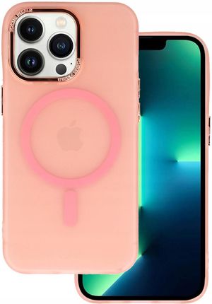 Toptel Magnetic Frosted Case Do Iphone 12 Pro Max Różowy