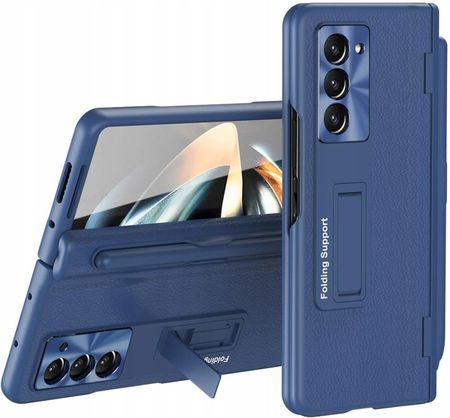 Xgsm Etui Skórzane Szkło Do Galaxy Z Fold 5 5G Case