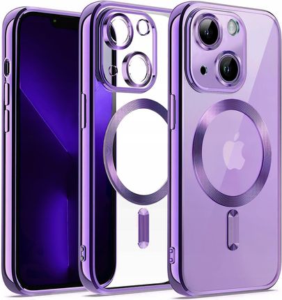 Smart Tel Etui Fioletowe Magsafe Cam Case Do Apple Iphone Xr