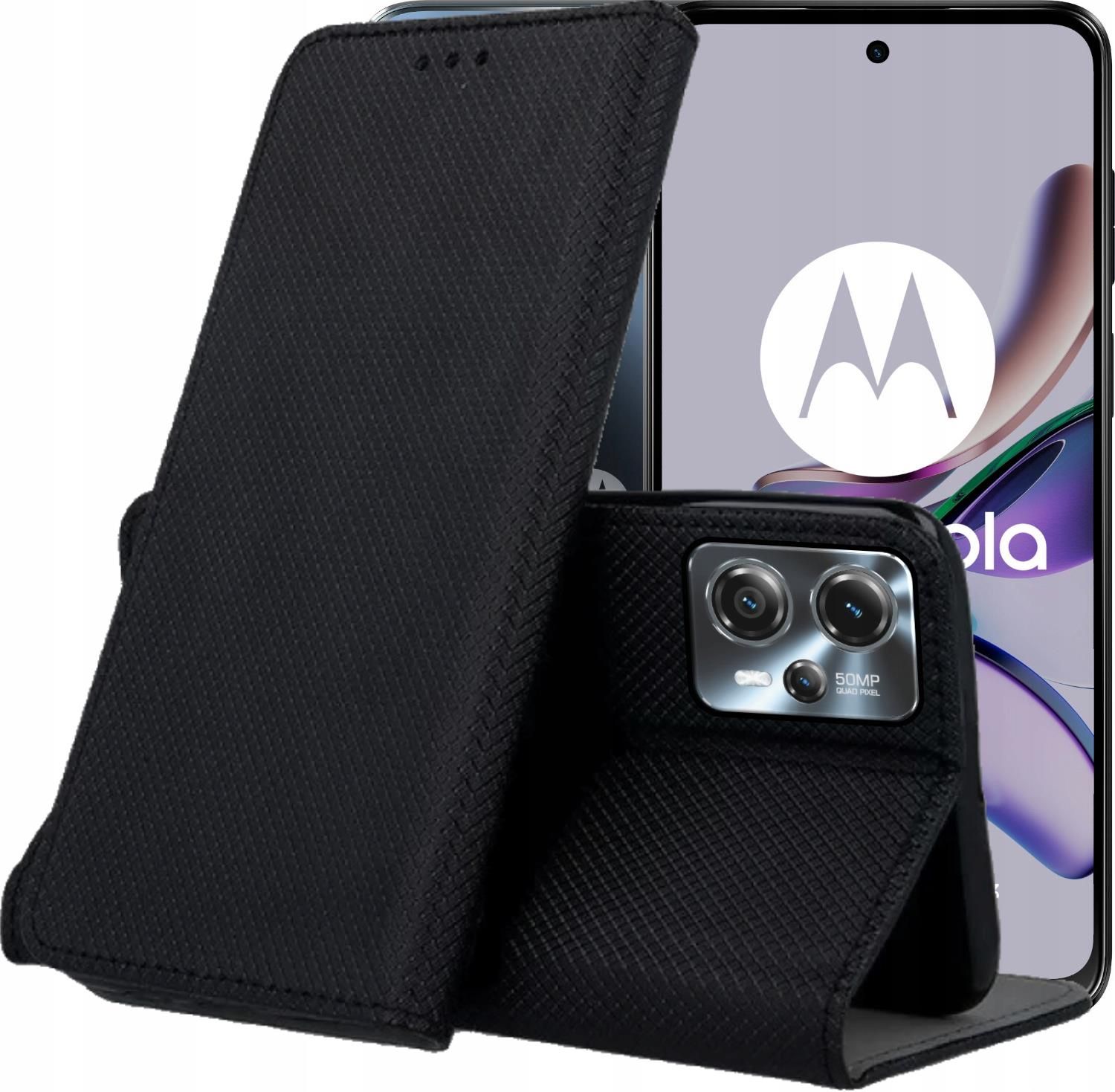 Elubugod Case For Motorola Moto G13 4G Case Cover,Case For Motorola Moto G23 4G Case Cover,Phone Case With Screen Protector Case For Motorola Moto G13 4G / Moto G23 4G Case Purple