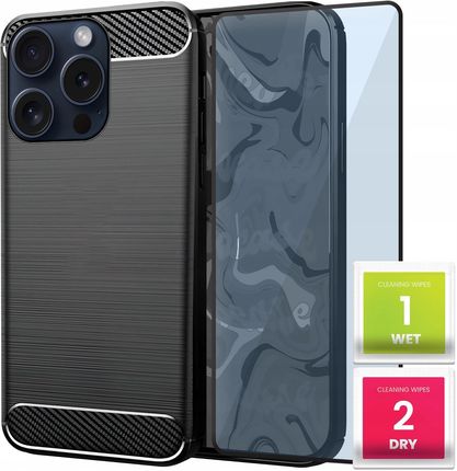 Hello Case Etui Pancerne Karbon Do Apple Iphone 15 Pro