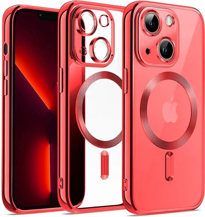 Smart Tel Etui Czerwone Magsafe Cam Case Do Apple Iphone Xr