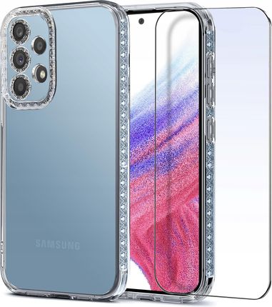 Krainagsm Etui Do Samsung Galaxy A53 5G Diamond Case Szkło
