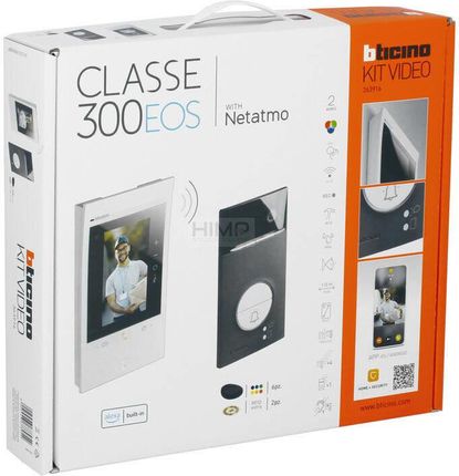 Zestaw wideodomofonowy Classe 300EOS with Netatmo asystent głosowy Alexa - czarny 363915 Legrand