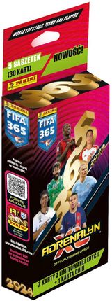 FIFA 365 2024 Blister 5 Saszetek 30 kart + 2 Limited Edition + karta COIN