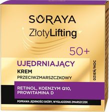 Krem Soraya Złoty Lifting Ujędrniający Przeciwzmarszczkowy 50+ Na Dzień ...