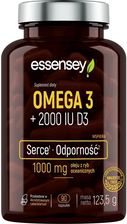 Zdjęcie Omega 3 + 2000 IU D3 Essensey 90 kapsułek - suplement diety - Tolkmicko
