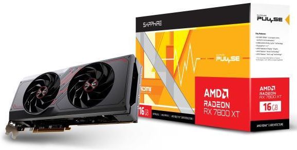 新品未開封 保証付 RX 7800 XT SAPPHIRE PULSE 16GB Sapphire Radeon RX 7800 XT Pulse 16GB GDDR6 - Karta
