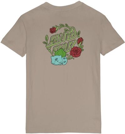 koszulka SANTA CRUZ - Pokemon Grass Type 1 T-Shirt Warm Grey (WARM GREY) rozmiar: 10