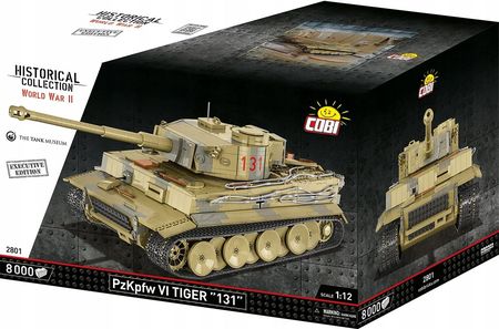 COBI Historical Collection WWII Pz.Kpfw Vi Tiger "131" (COBI-2801)