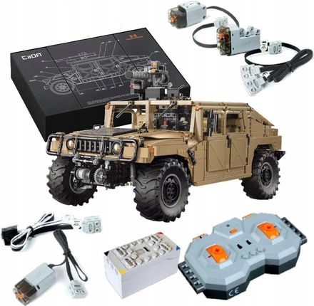 Cada Rc Pojazd Wojskowy Humvee Power System Led