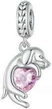 Simply Me Charms zawieszka pies piesek srebro s925