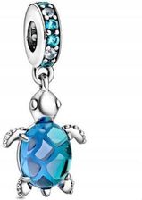 Simply Me Charms zawieszka żółw żółwik murano srebro 925