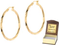 Intergold Złote kolczyki koła Próby 585 gr. 2.87