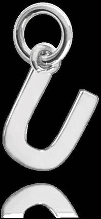 Minet Srebrny wisiorek mała litera „U”