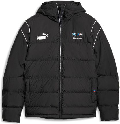 Kurtka z kapturem męska Puma BMW MMS MT7 ECOLITE PADDED czarna 62120901