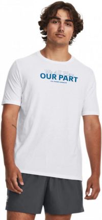 Męski t-shirt z nadrukiem Under Armour UA We All Play Our Part Short Sleeve -